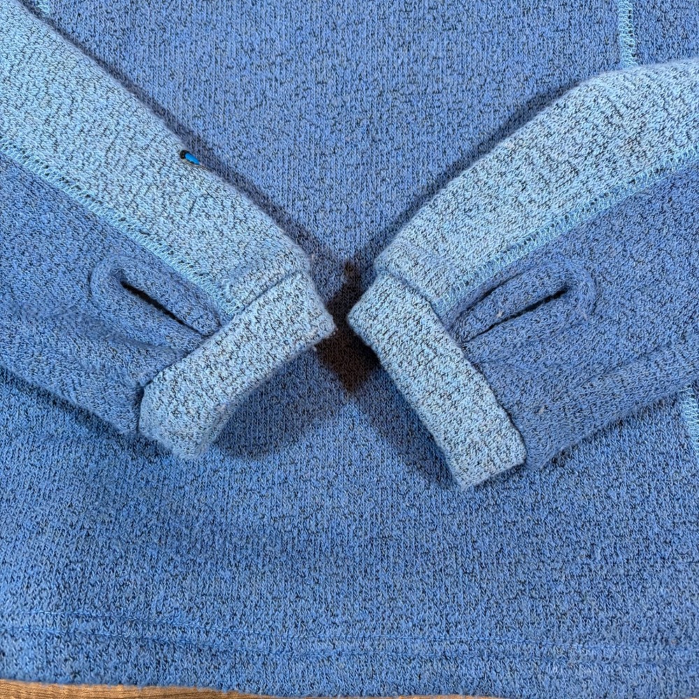 Kuhl Alfpaca Fleece Jacket Womens Medium Blue Full Zip Outdoor Midlayer Coat - Picture 13 of 14